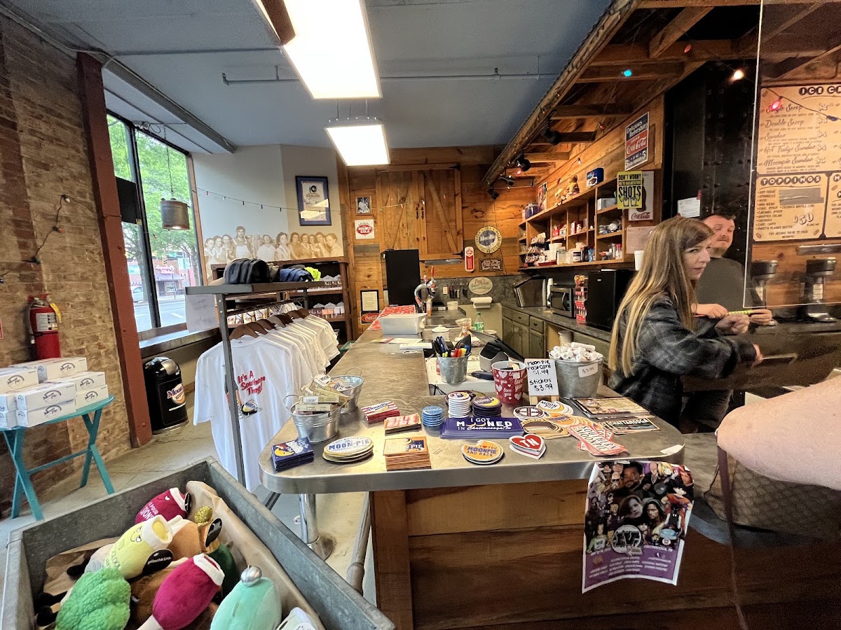 MoonPie General Store Downtown Chattanooga (on the giant white boat on the river) photo from Google
