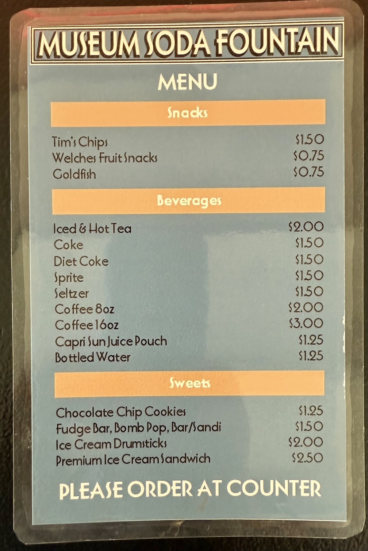 Museum Soda Fountain photo from Google
