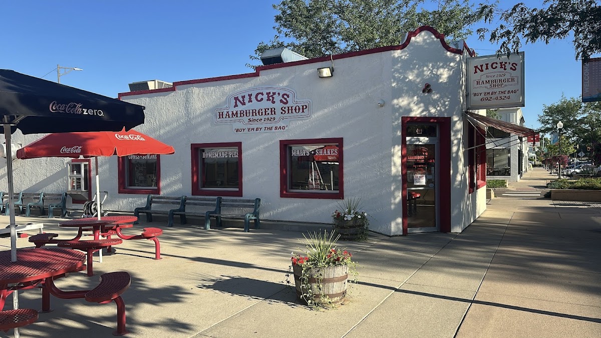 Nick's Hamburger Shop in Brookings, SD