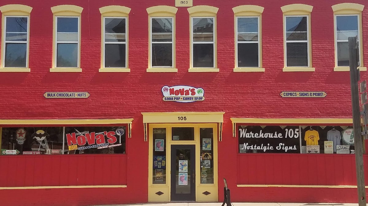 Nova's Soda Pop Candy Shop in Adrian, MI
