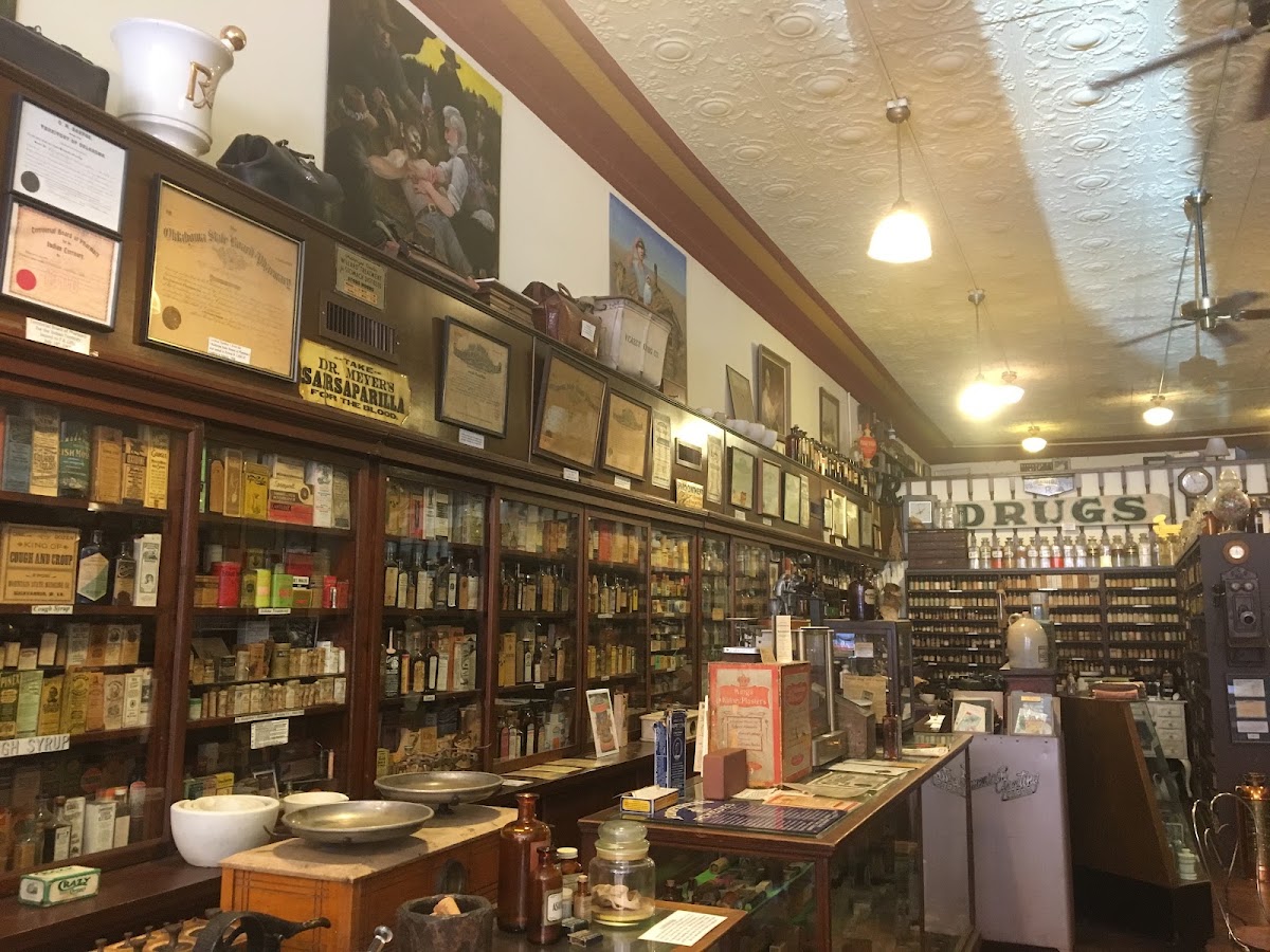 Oklahoma Frontier Drug Store Museum in Guthrie, OK
