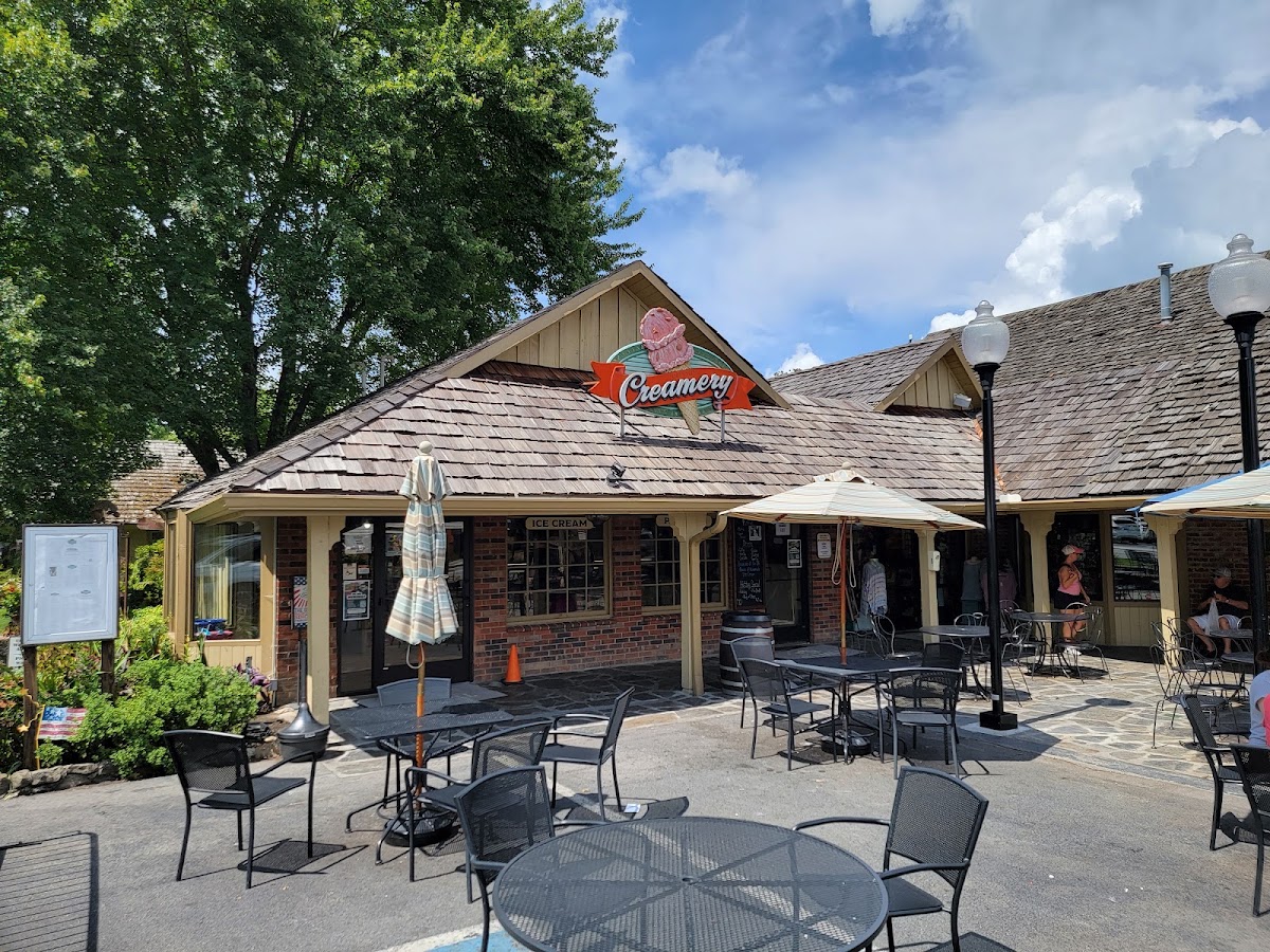 Old Mill Creamery in Pigeon Forge, TN