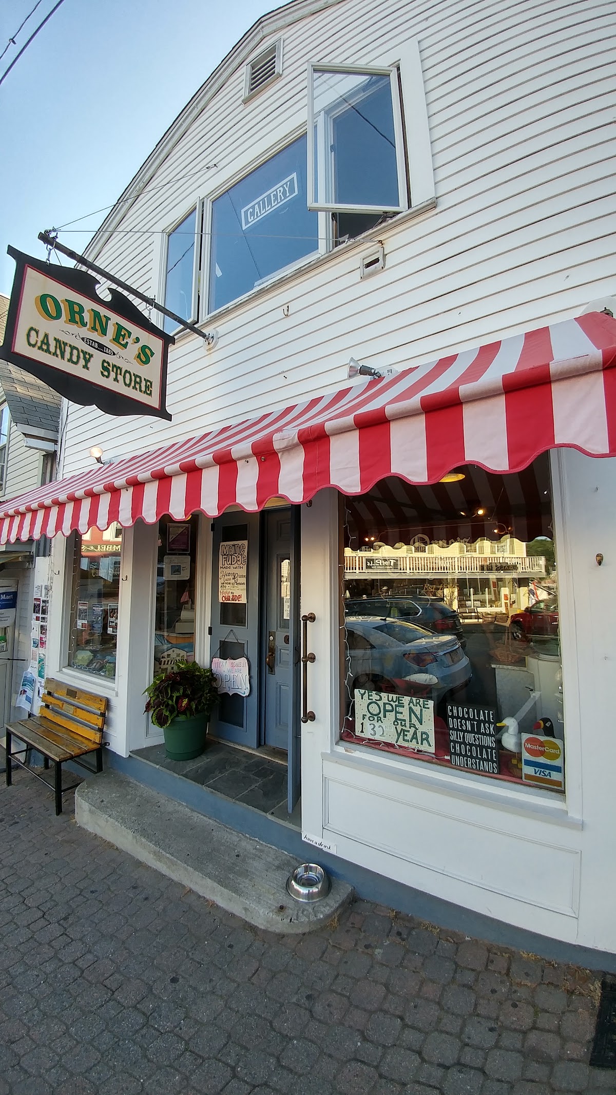 Orne's Candy Store in Boothbay Harbor, ME