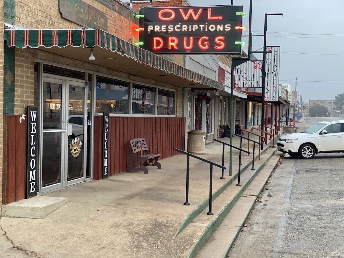 Owl Drug Store in Coleman, TX