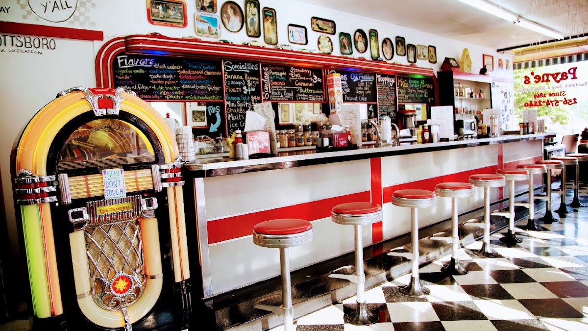Payne's Sandwich Shop and Soda Fountain in Scottsboro, AL