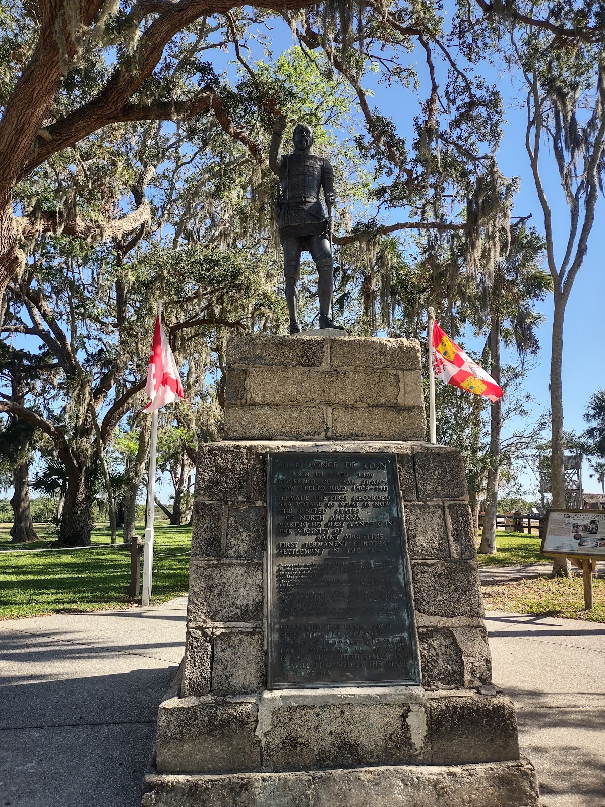 Ponce de Leon's Fountain of Youth Archaeological Park photo from Google