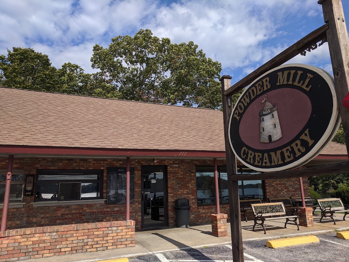 Powder Mill Creamery in Greenville, RI