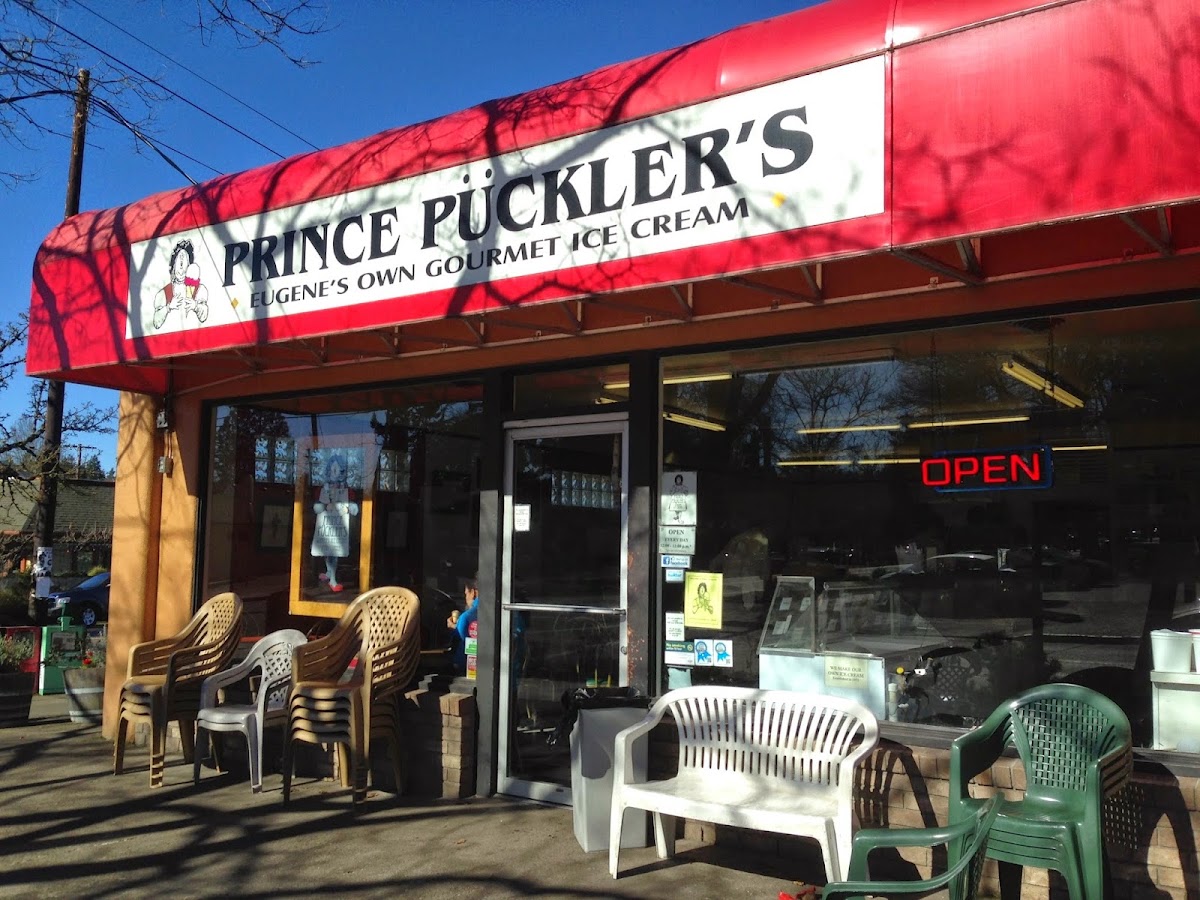 Prince Puckler's Ice Cream in Eugene, OR