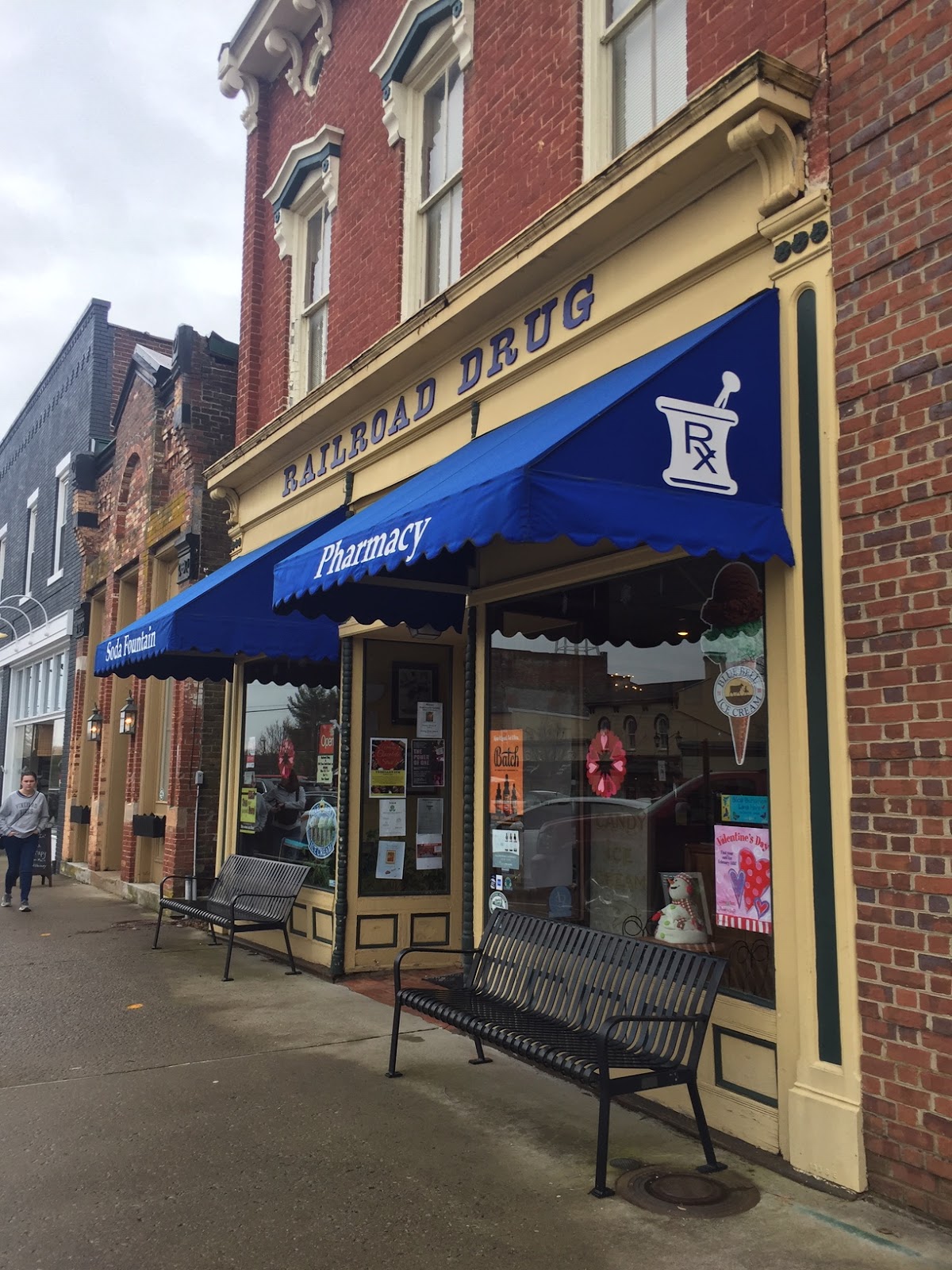 Railroad Drug & Oldetime Soda in Midway, KY