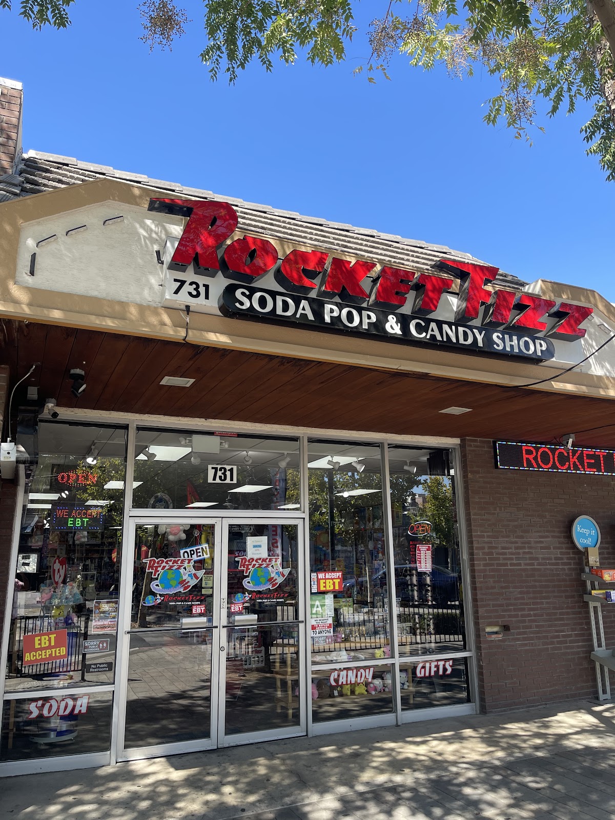 Rocket Fizz Candy Store in Lancaster, CA