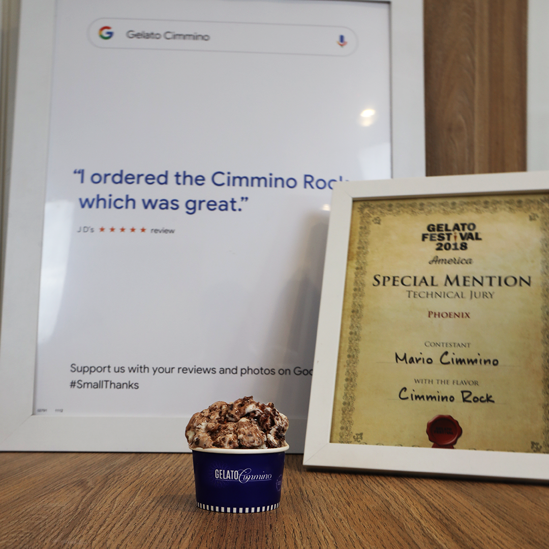 Scottsdale Gelato Cimmino photo from Google
