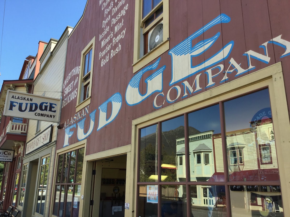 Skagway Fudge shop in Skagway, AK