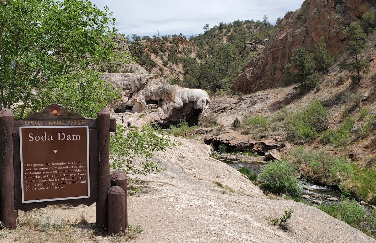 Soda Dam Historical Marker photo from Google
