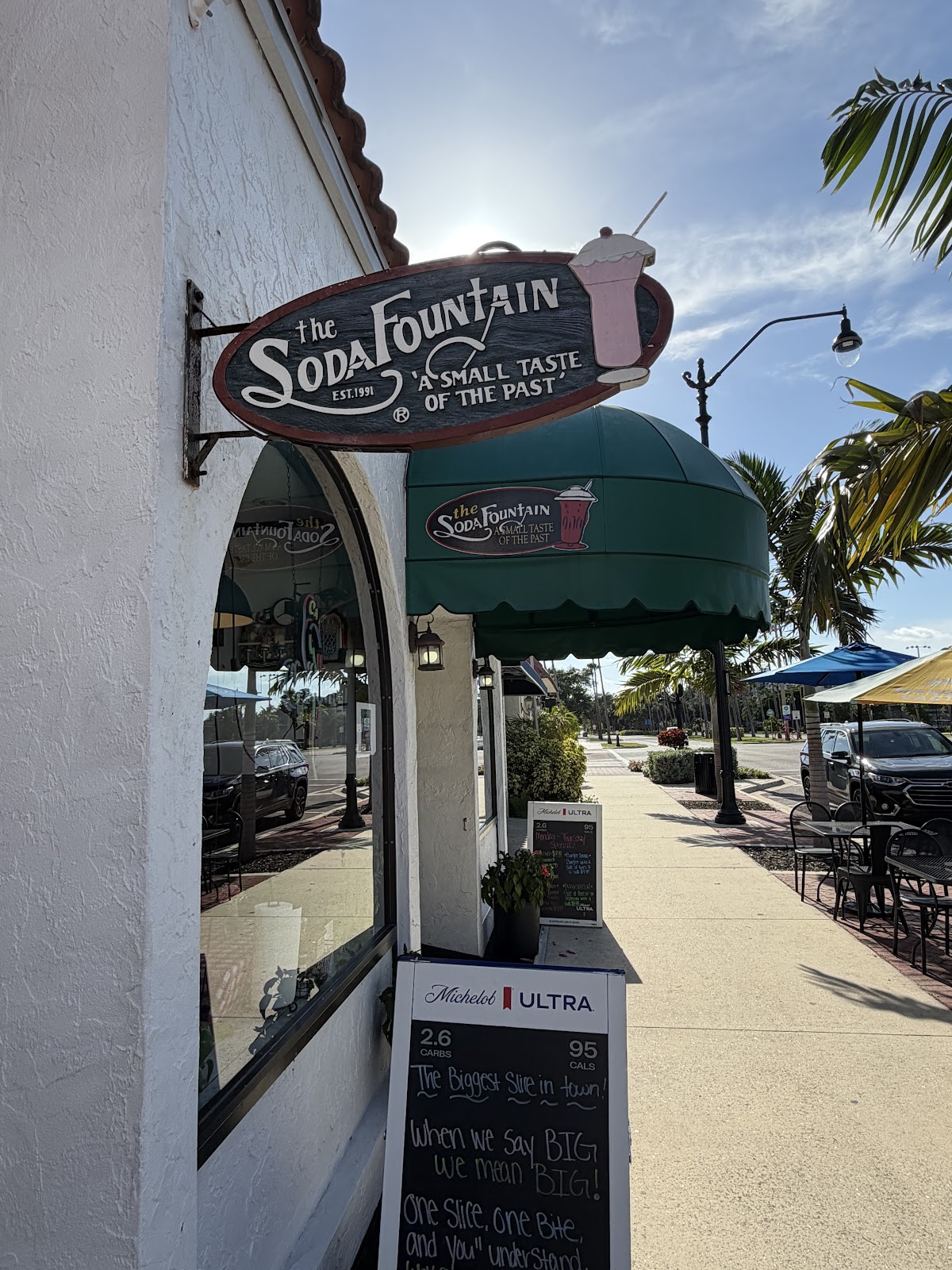 The Soda Fountain of Venice in Venice, FL
