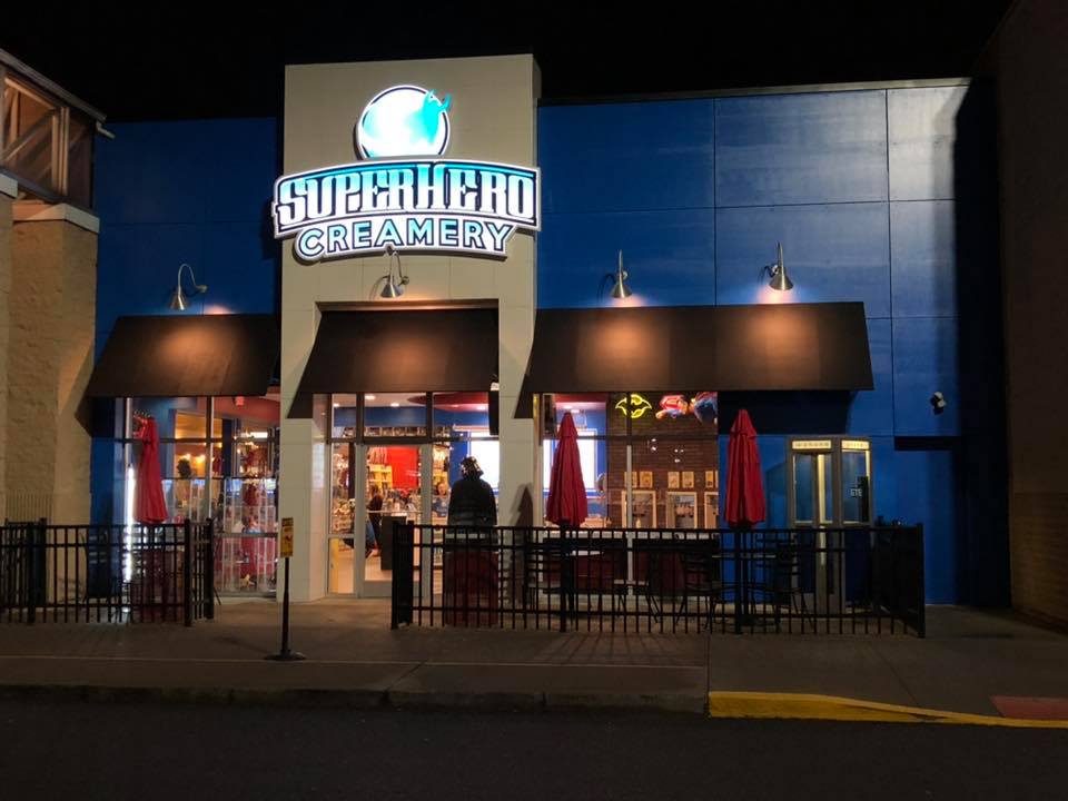 SuperHero Creamery in Ashland, KY