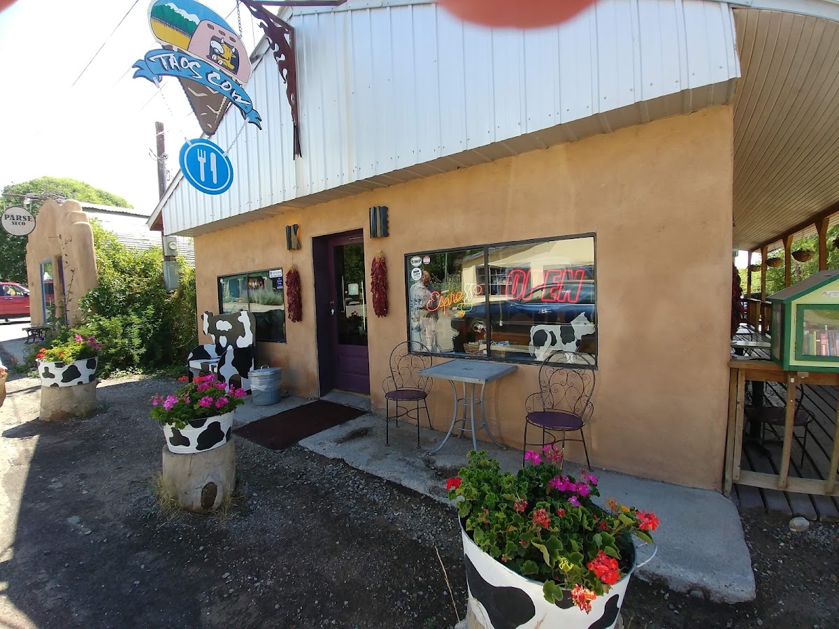 Taos Cow in Arroyo Seco, NM