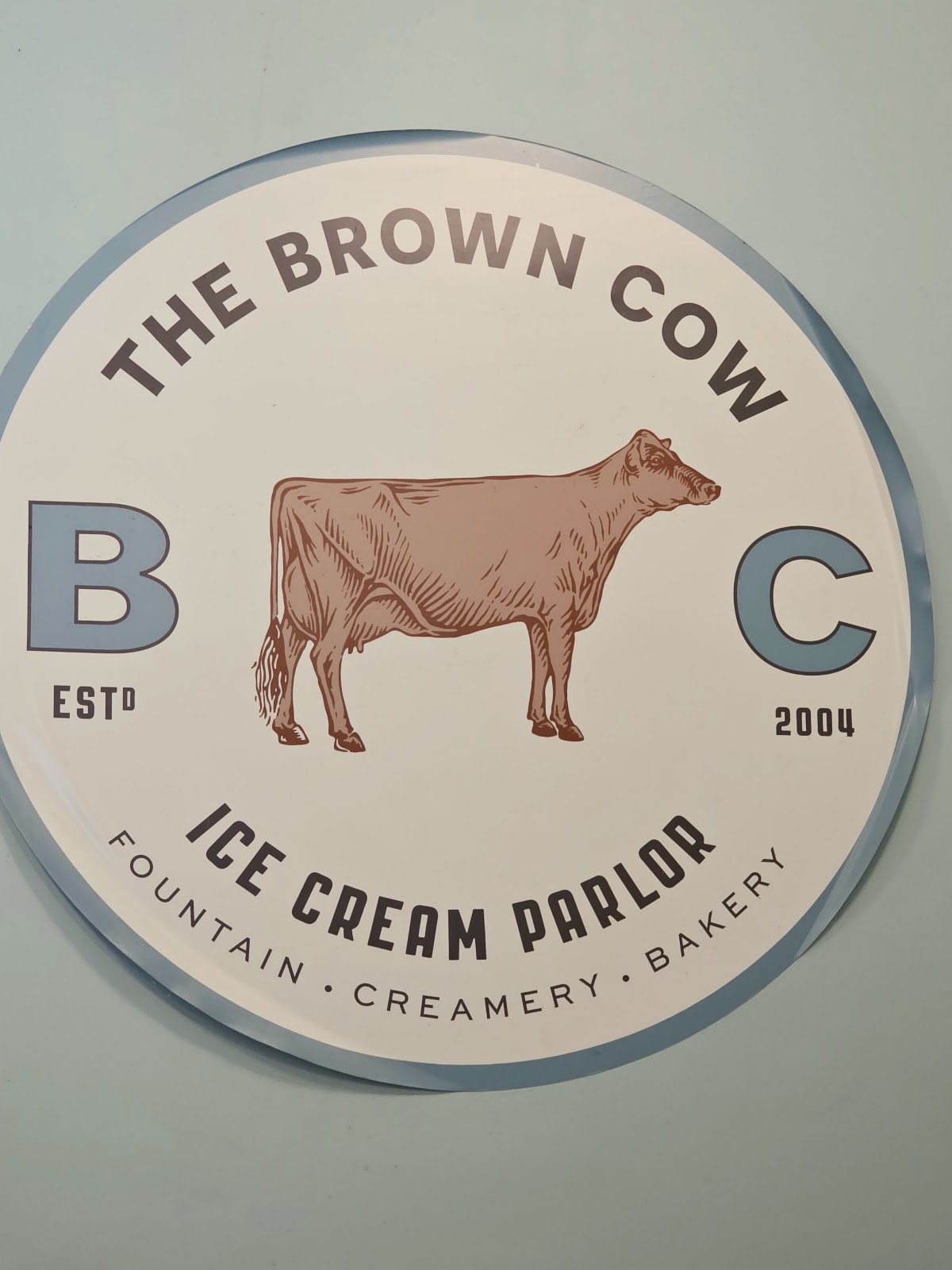 The Brown Cow Ice Cream Parlor photo from Google