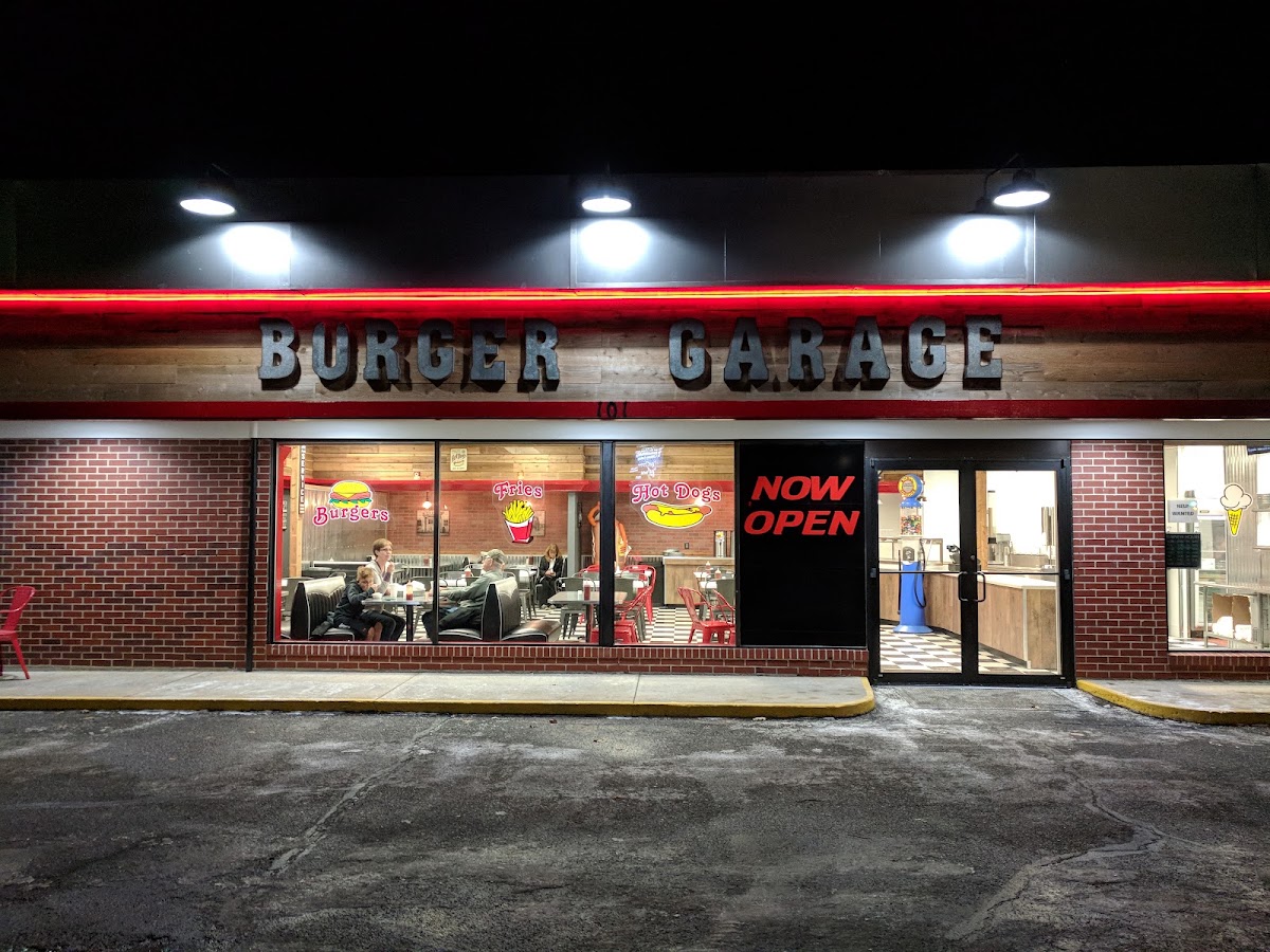 The Burger Garage & Ice Cream Shop in Newton, KS