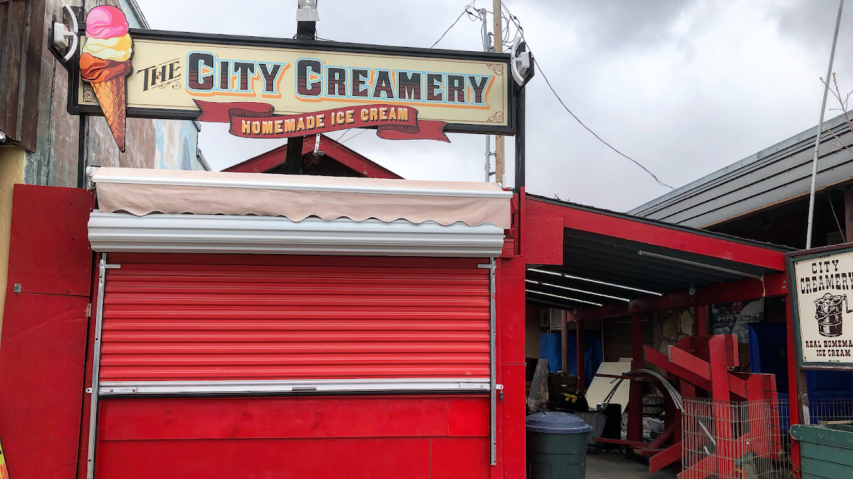 The City Creamery in West Yellowstone, MT
