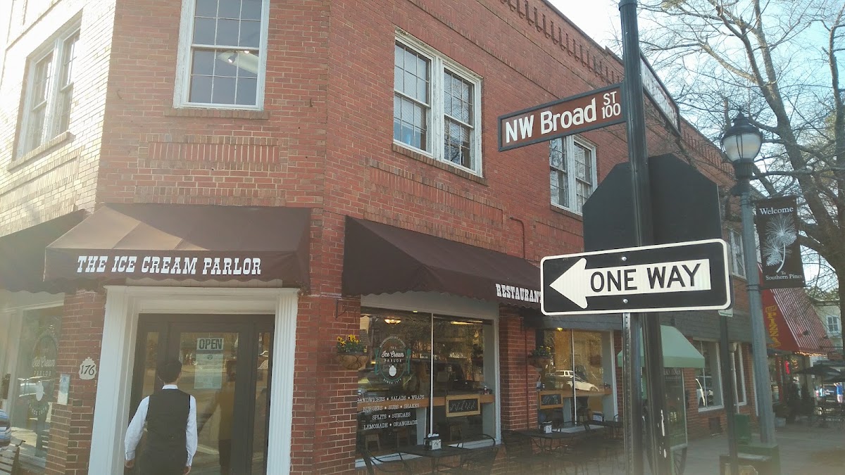 The Ice Cream Parlor Restaurant in Southern Pines, NC