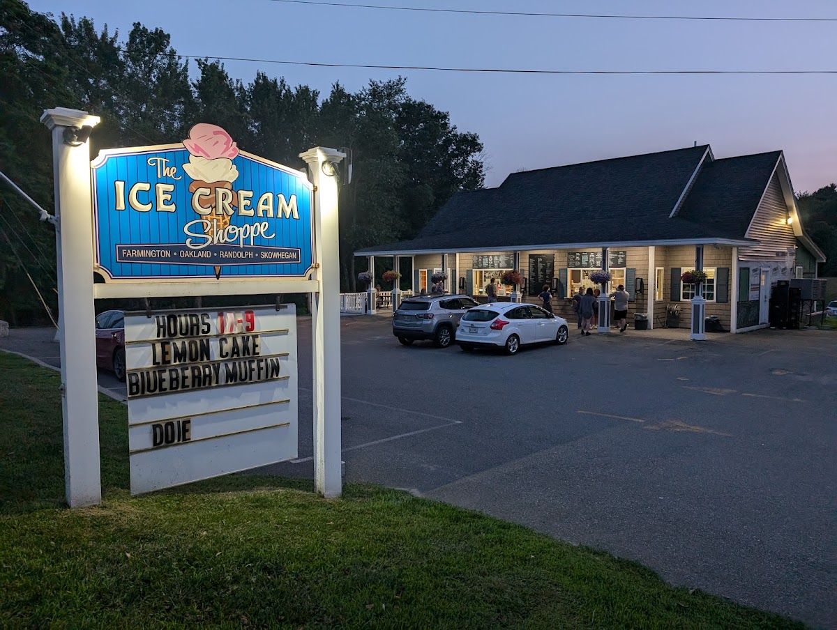 The Ice Cream Shoppe in Farmington, ME