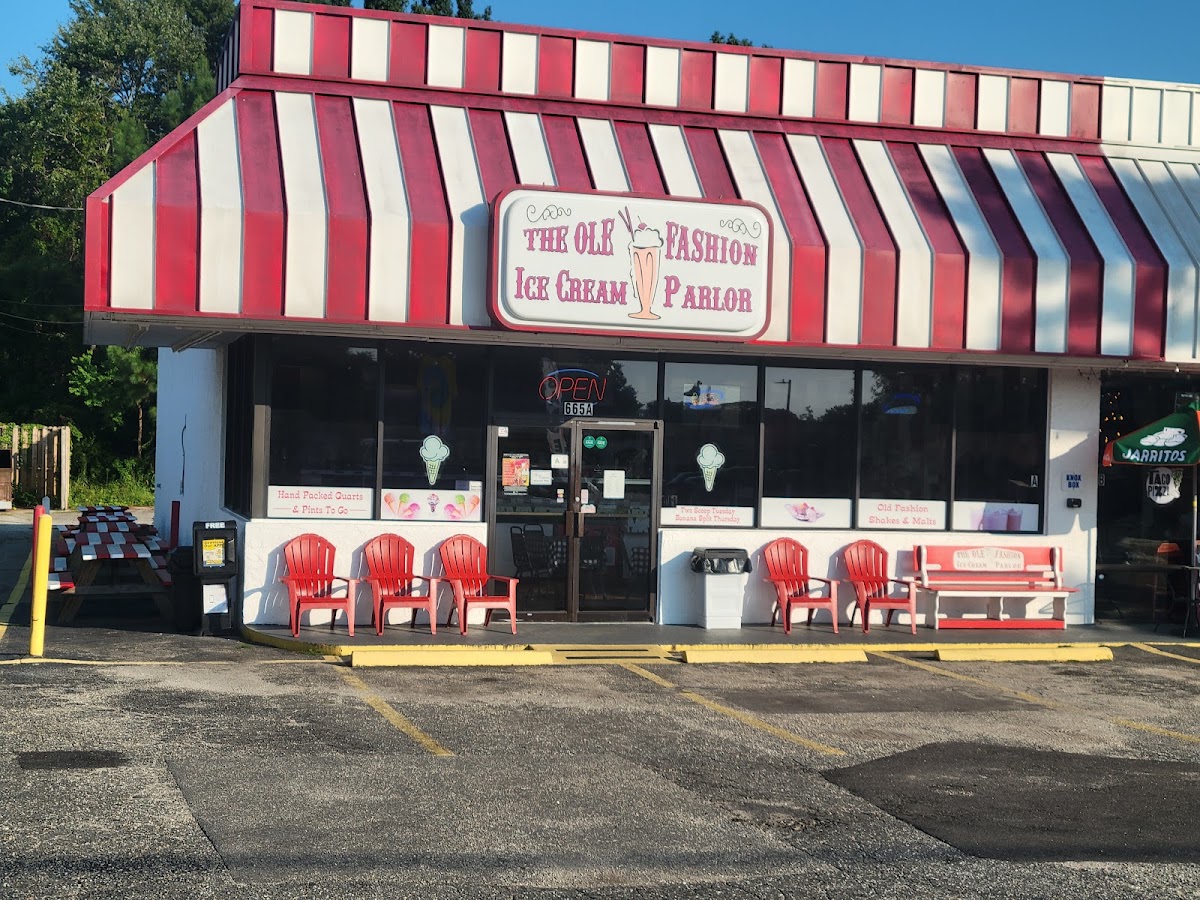 The Ole Fashion Ice Cream Parlor in Surfside Beach, SC