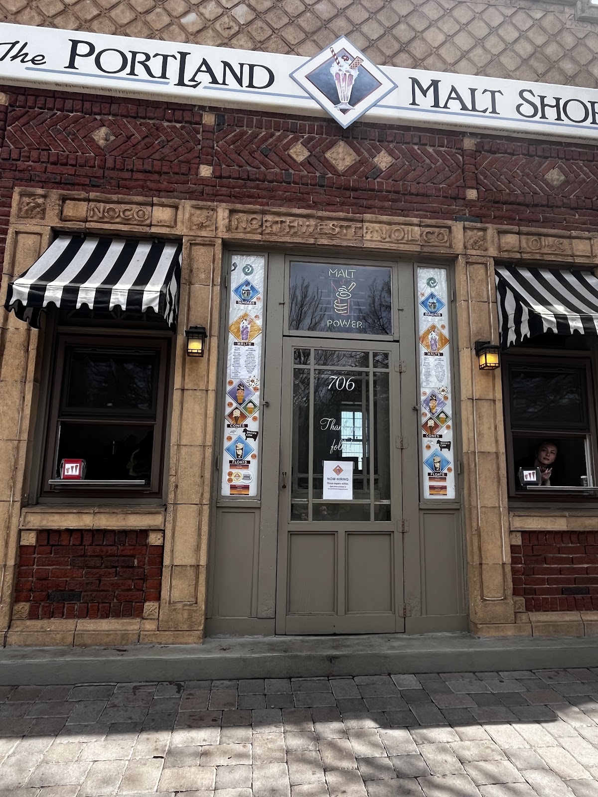The PortLand Malt Shoppe photo from Google