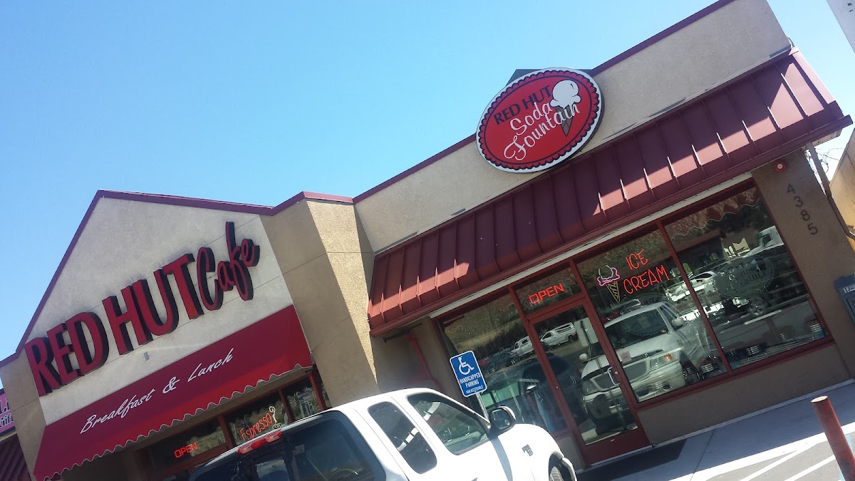 The Red Hut Cafe & Soda Fountain in Carson City, NV