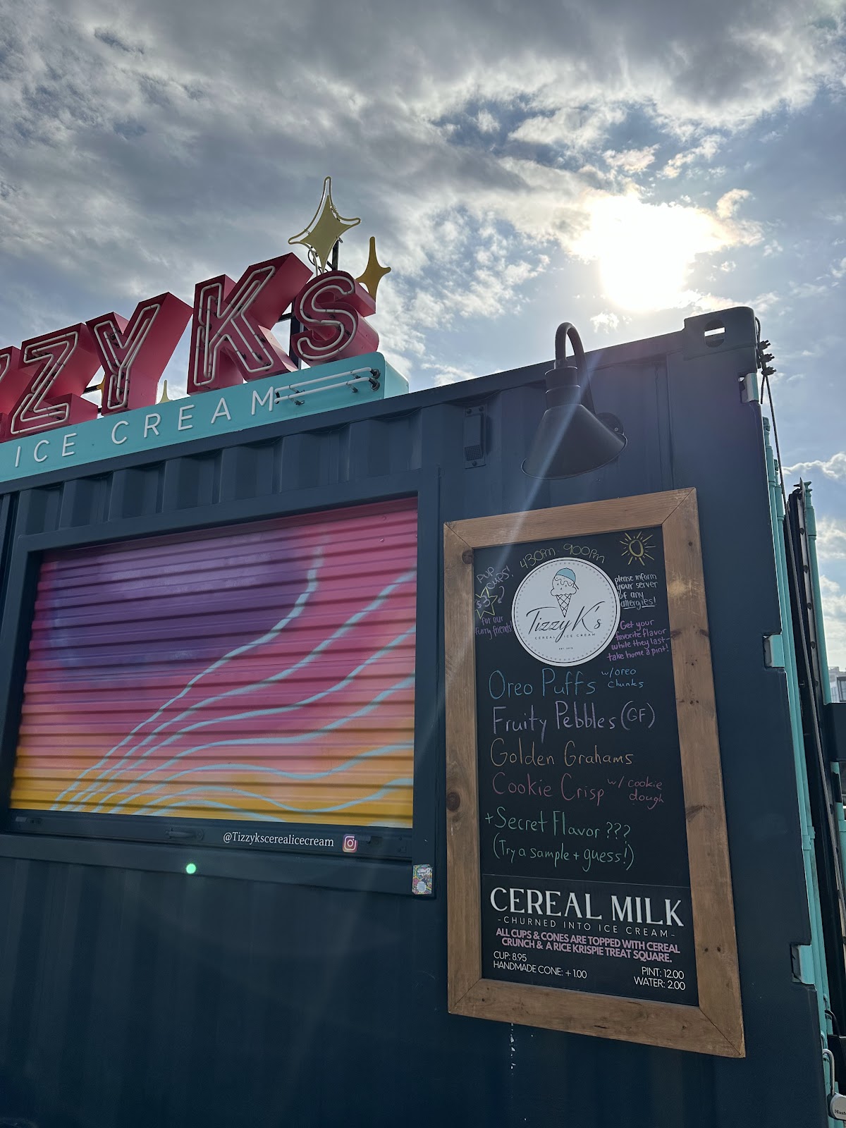 Tizzy K's Cereal Ice Cream in Providence, RI