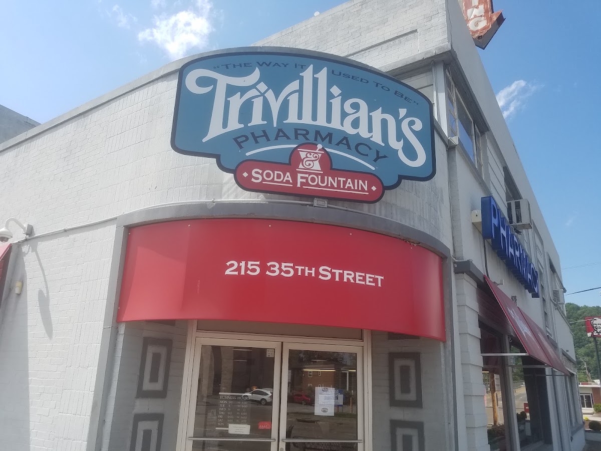 Trivillian's Pharmacy and Soda Fountain in Charleston, WV