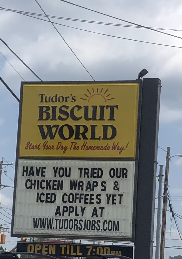 Tudor's Biscuit World photo from Google