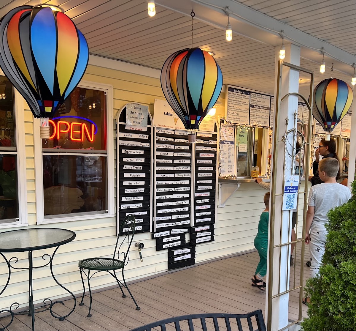 Udder Heaven Ice Cream Retreat in Bar Harbor, ME