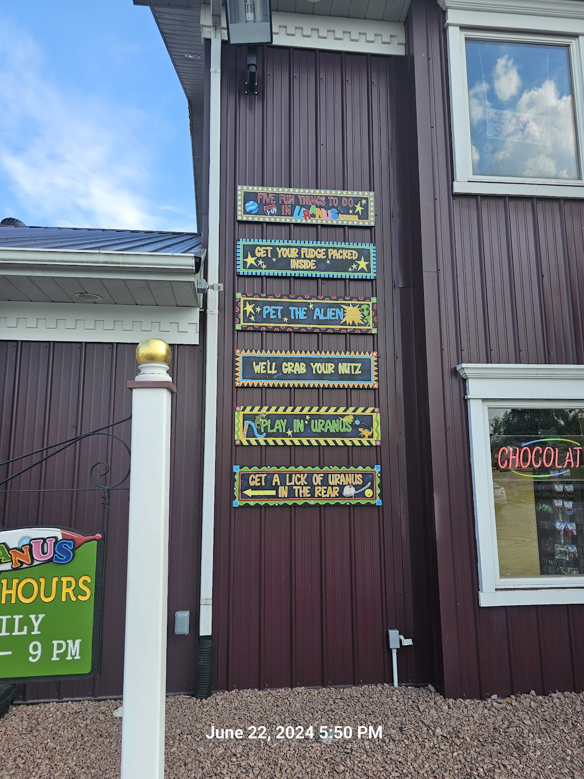 Uranus Fudge Factory - Anderson Indiana photo from Google
