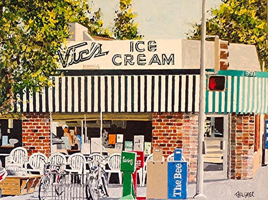 Vic’s Ice Cream in Sacramento, CA