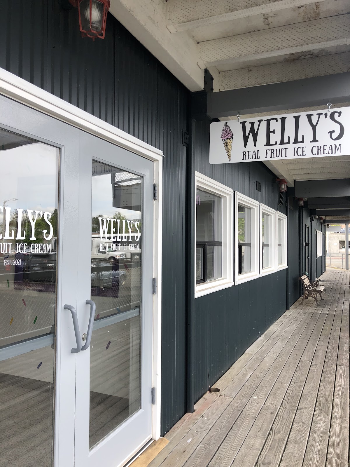 Welly's Real Fruit Ice Cream in Port Angeles, WA