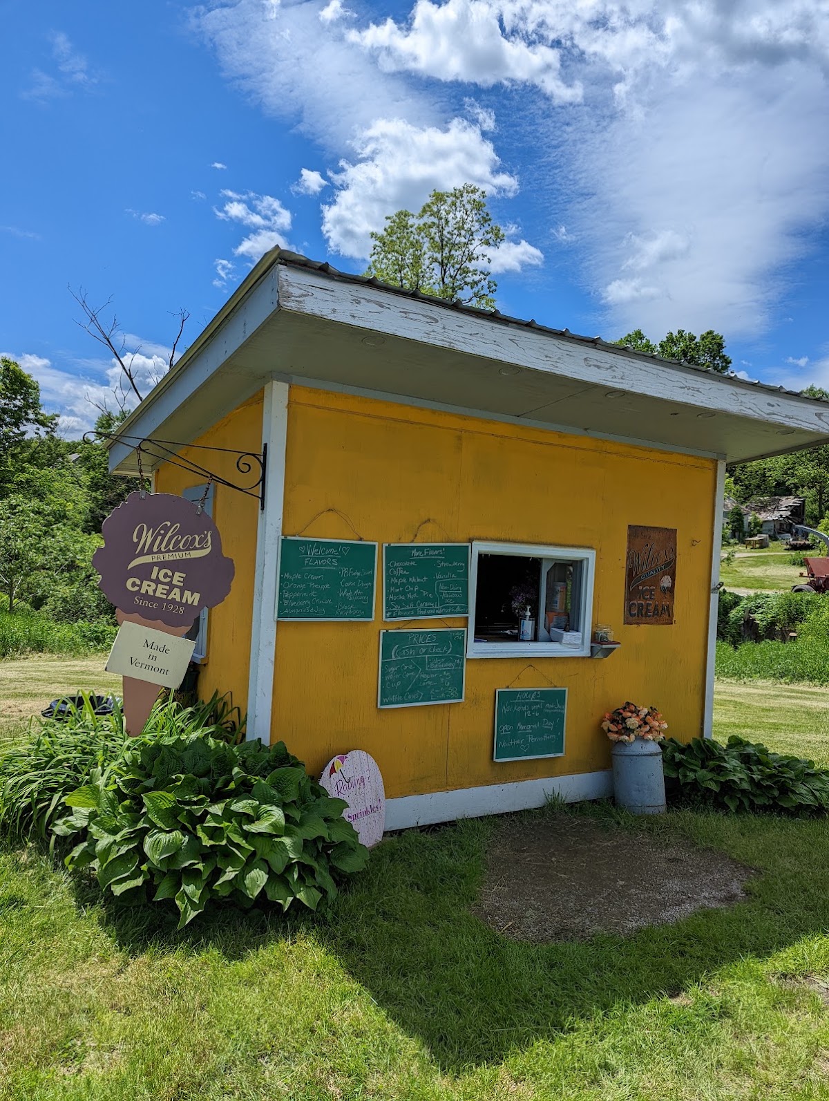 Wilcox Ice Cream Stand in Manchester Center, VT